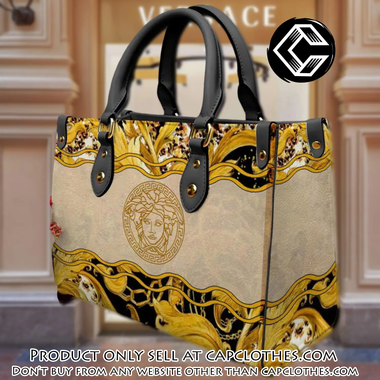 Versace women luxury leather handbag 3d lhb1041 cc0121351